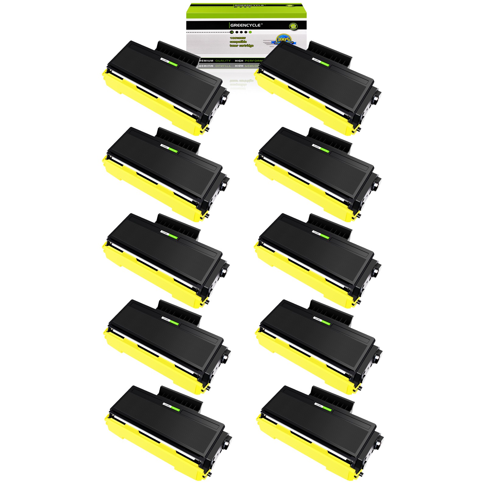 10PK TN650 Toner Cartridge Fit For Brother DCP-8050DN 8085DN HL-5340D HL-5350DN
