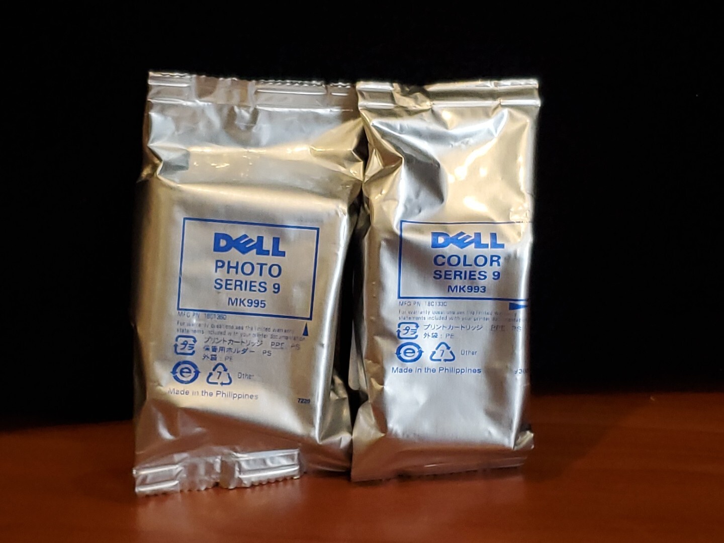 Original Dell MK995 & MK 993 Photo Series 9 Ink Cartridge