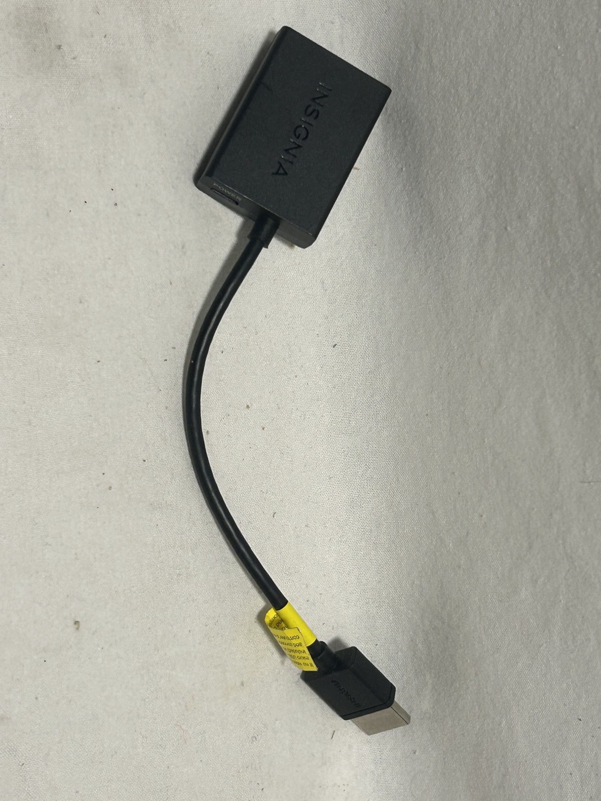 Insignia NS-PG95503 HDMI to VGA Adapter Black - High-Quality Video Converter