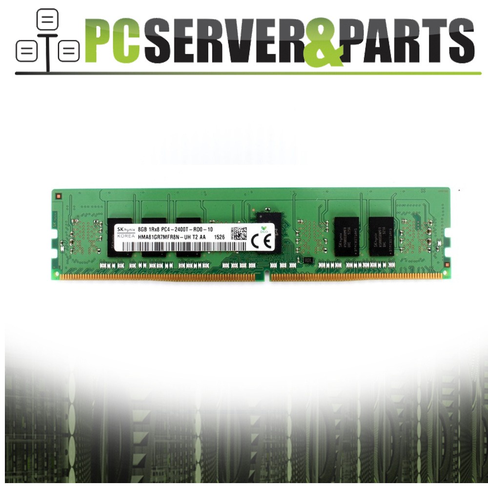 HYNIX 8GB (1X8GB) 1RX8 PC4-2400T DDR4 SERVER MEMORY HMA81GR7MFR8N-UH
