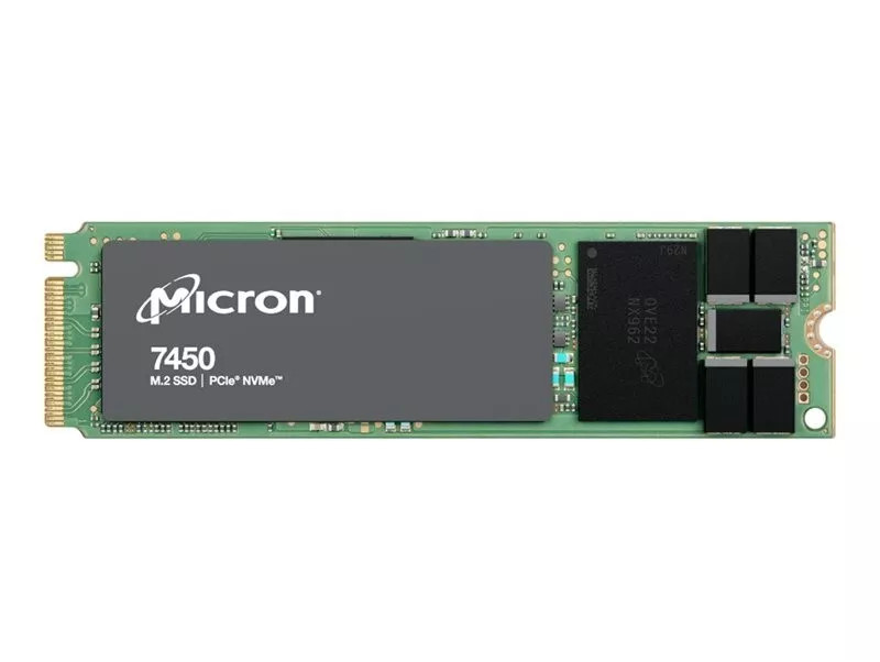 Micron MTFDKBA480TFR-1BC1ZABYY 7450 PRO 480GB NVMe PCIe 4.0 M.2 22x80mm SSD