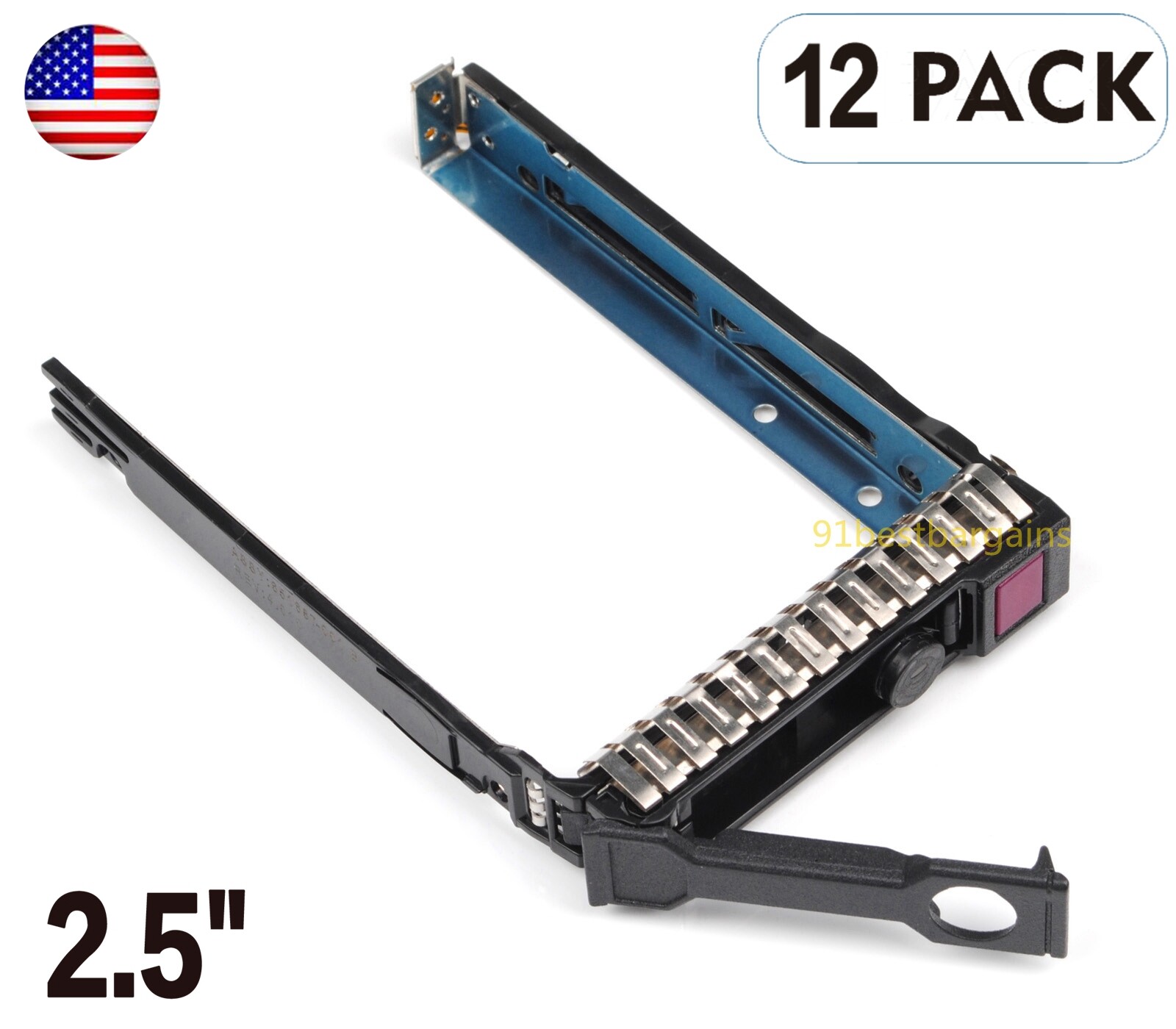 12PCS NEW 651687-001 651699-001 2.5INCH SAS/SATA HDD Tray Caddy For HP Gen8 Gen9