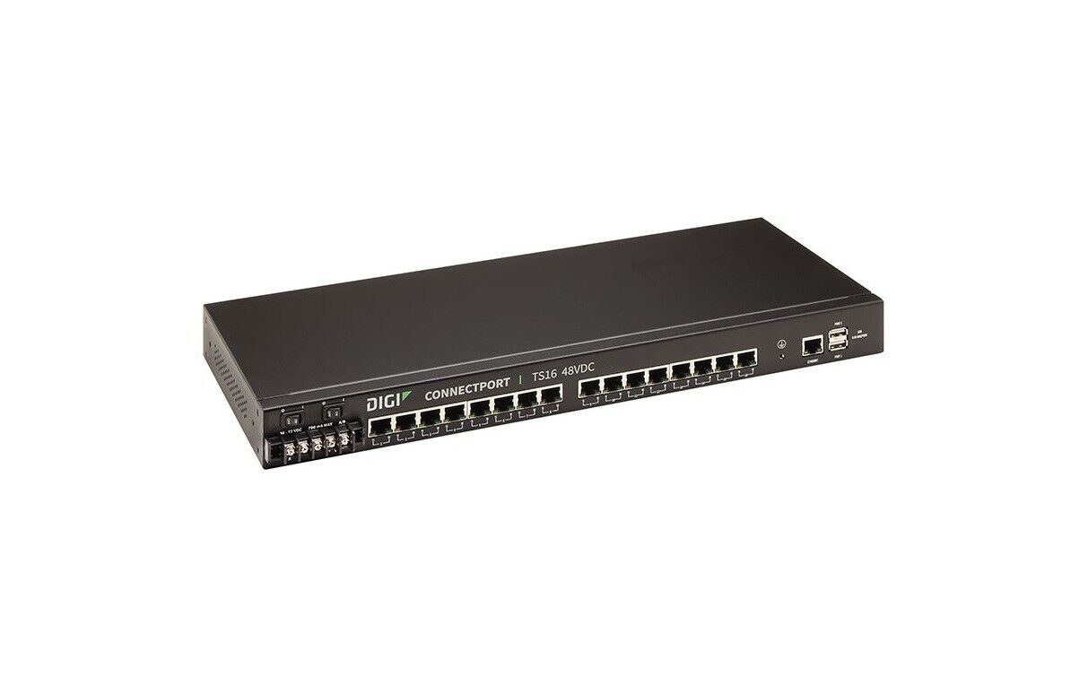Open Box Digi ConnectPort 16 EIA 232 Serial Ports SSL/TLS SSHv2 TS 70002538