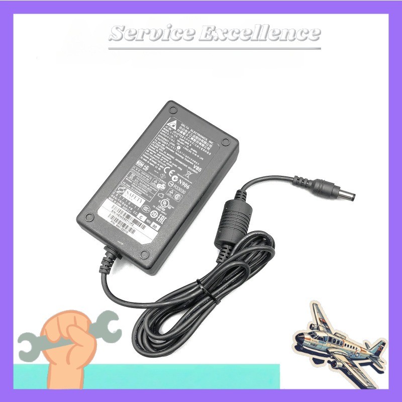 1PCS AC Adapter Genuine Delta 12V For Cisco Meraki MX64 MX64W MX67 MX67C MX67W #
