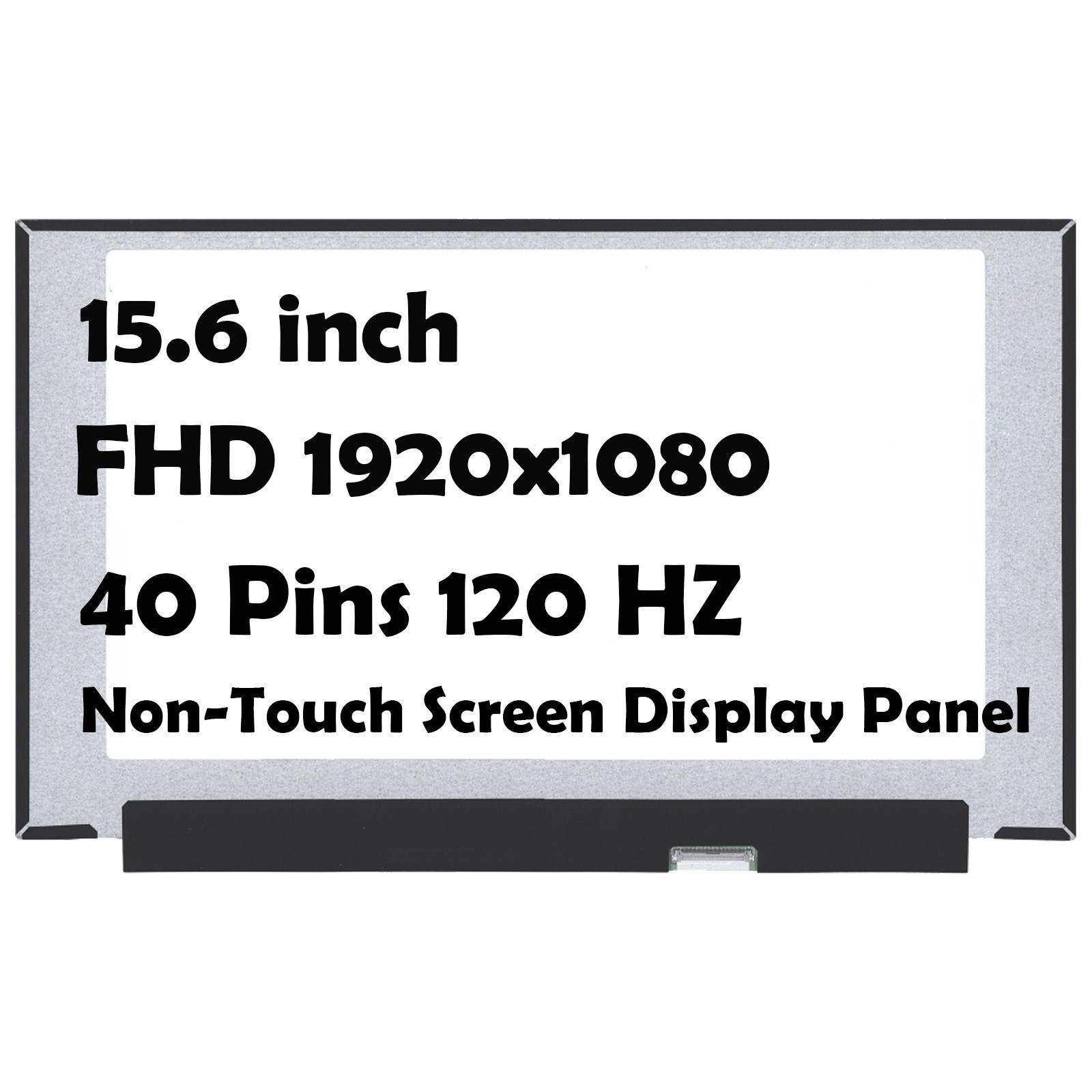 LP156WFJ-SPB1 Led Lcd Screen 15.6" FHD 1920x1080 120 Hz 40 Pin LP156WFJ(SP)(B1)