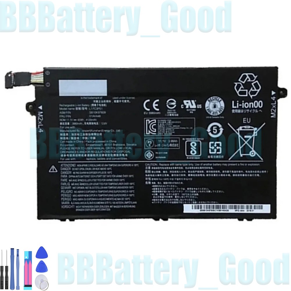 L17L3P51 L17M3P52 L17C3P51 Battery for Lenovo ThinkPad E480 E485 E580 01AV445 US