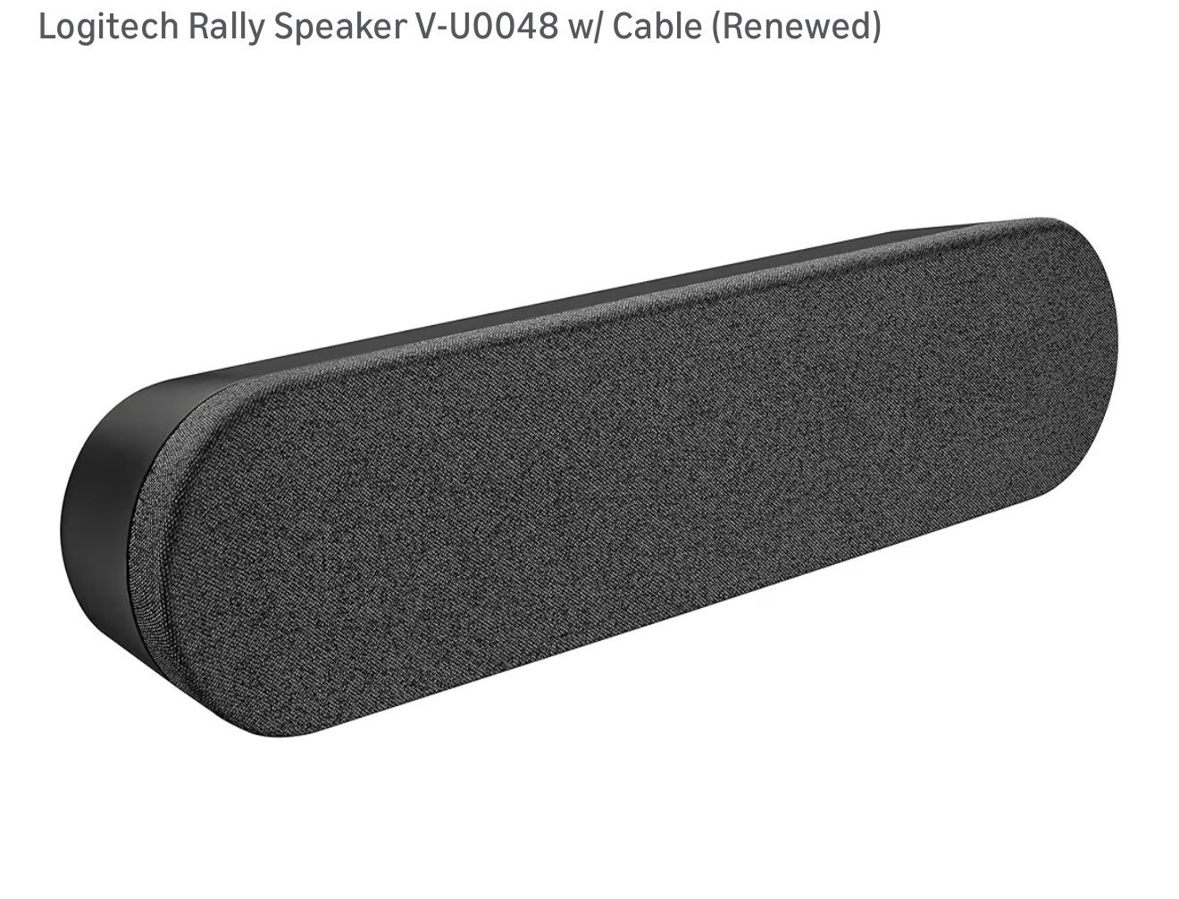 Logitech V-U0048 RIGHT Rally Speaker PN: 880-000833 Tested