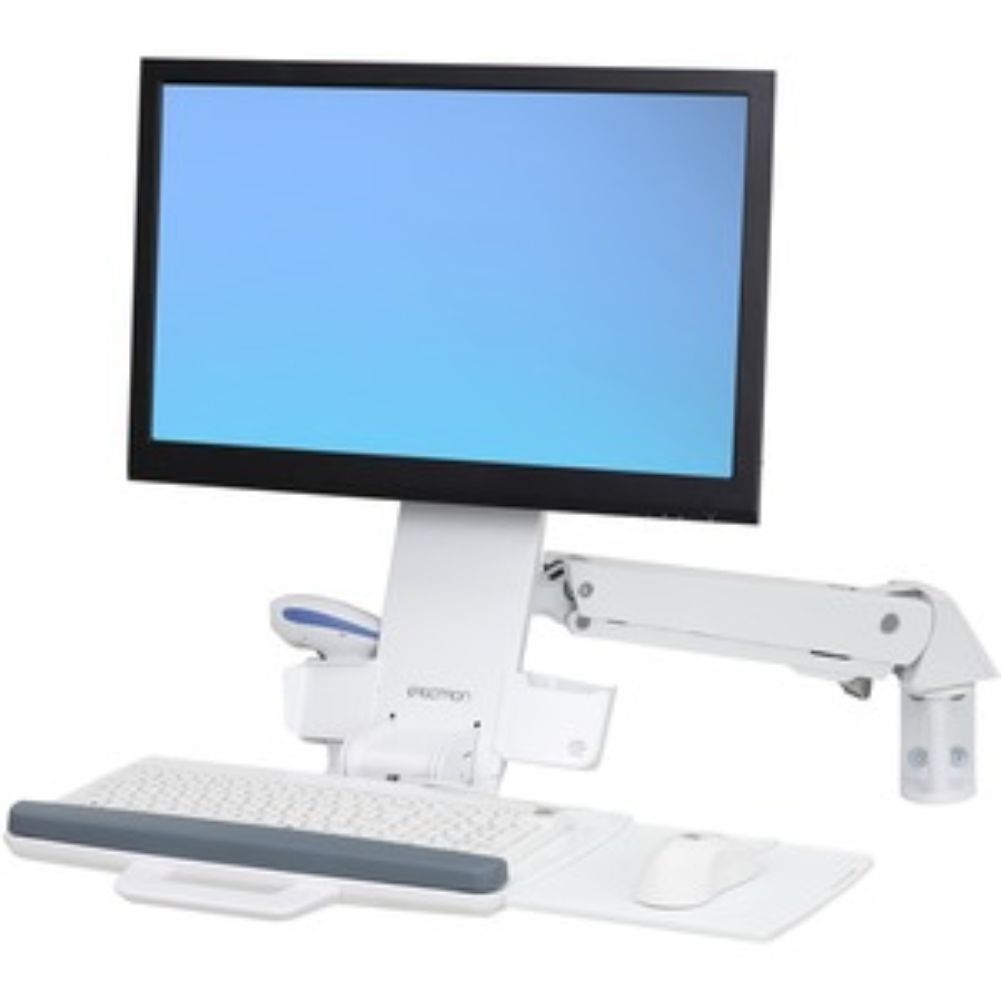 Ergotron StyleView Mounting Arm for Monitor Keyboard Bar Code Reader Mouse
