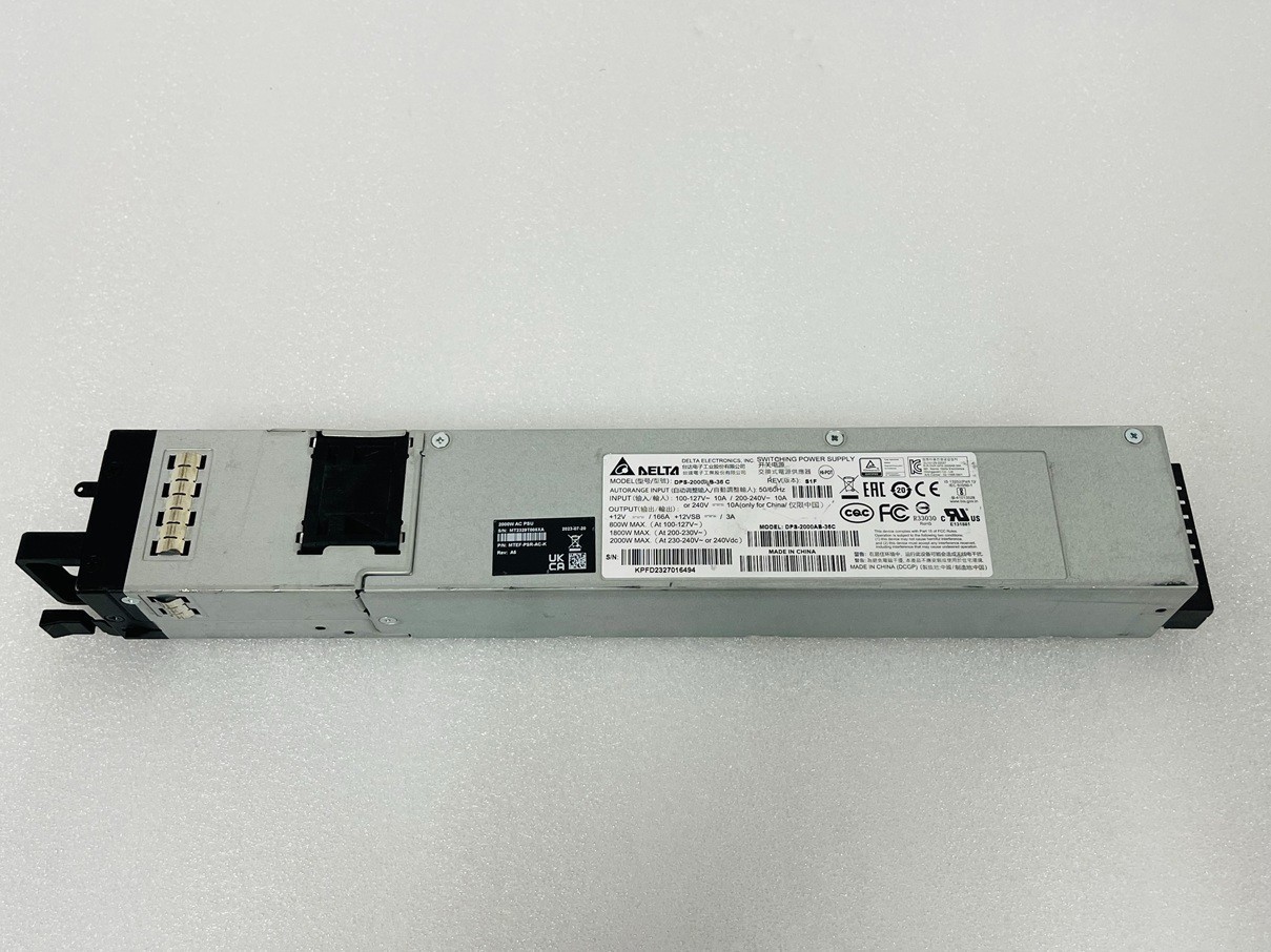 Mellanox Nvidia MTEF-PSR-AC-K DPS-2000AB-36C AC Power Supply For QM9700 QM9790