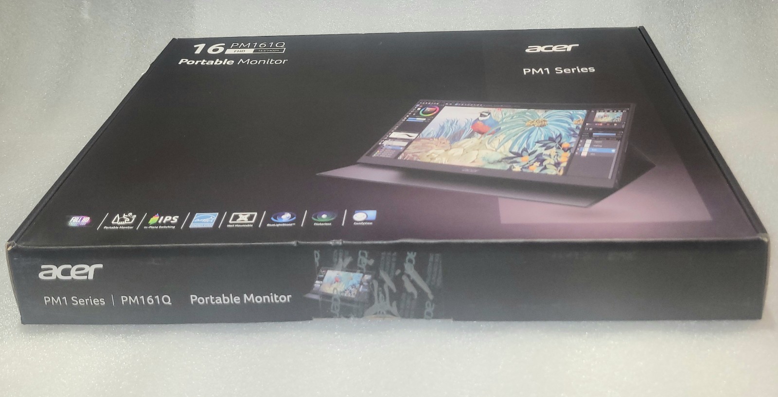 Acer PM161Q 15.6" 1920x1080 60Hz Portable LCD IPS Full HD Monitor UMZP1AAC02 NEW