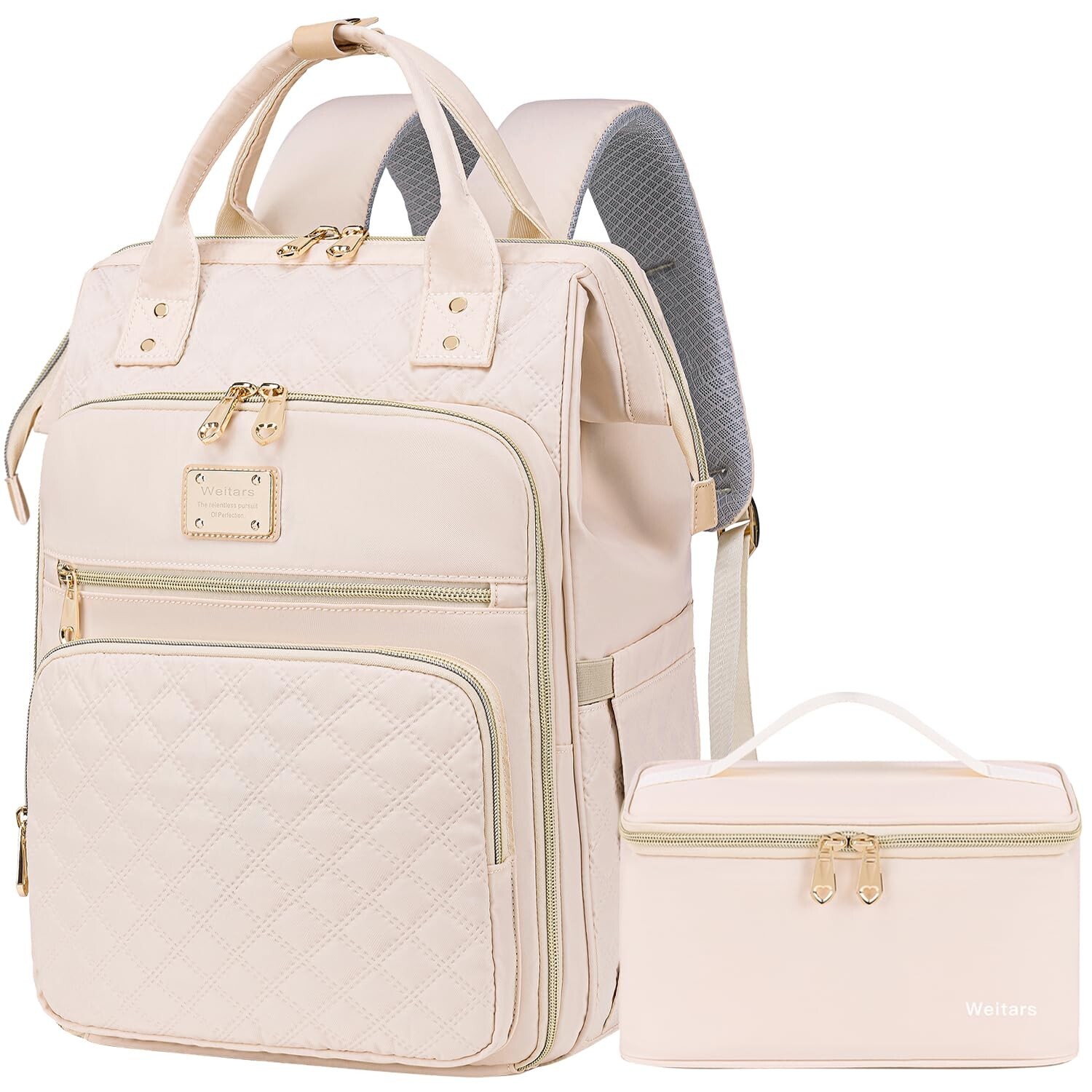 Weitars Lunch Backpack For Women,15.6 Inch Laptop Backpacks For Womens Back p...
