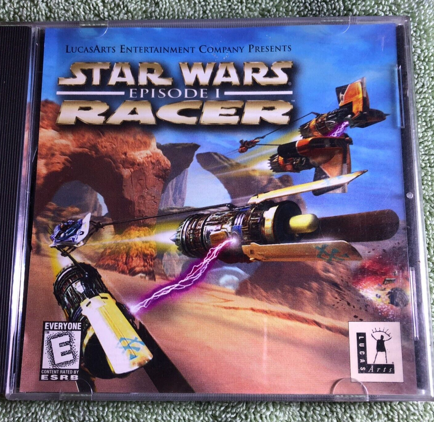 Star Wars Episode 1 Racer  PC Disc and Case Only