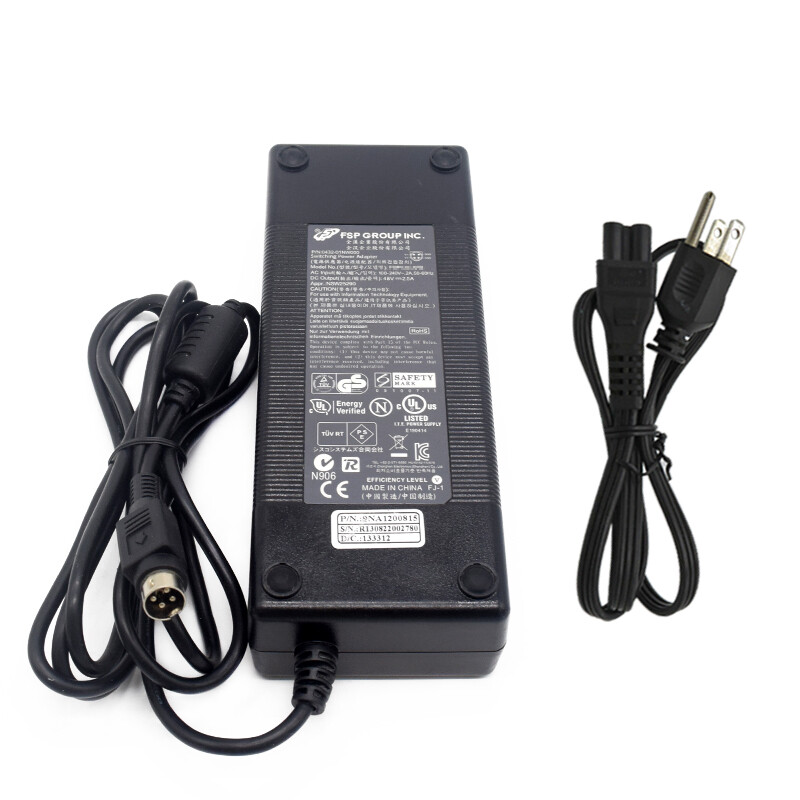 Genuine FSP120-AFB 0432-00VE000 4-Pin Power Supply AC Adapter Charger 48V 2.5A 
