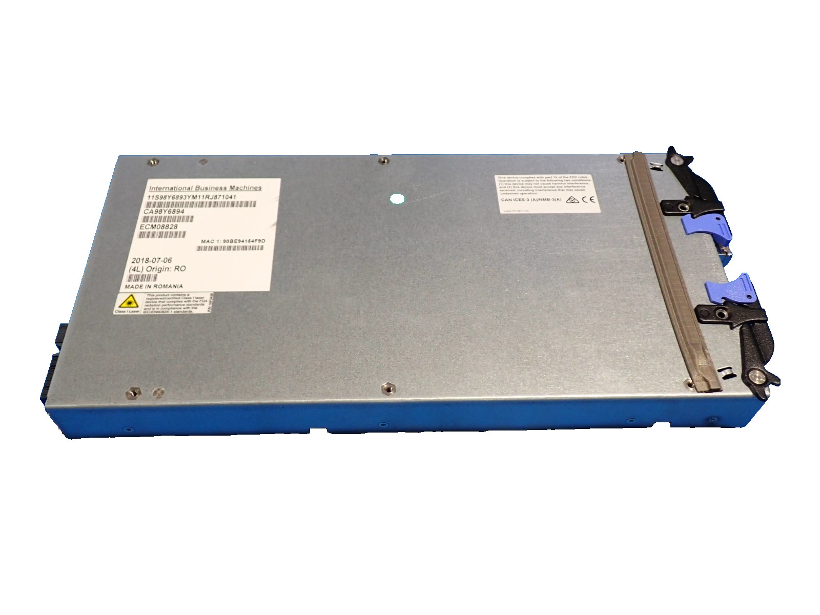 IBM 98Y6893 16Gb 4-Port SW FCP/FICON PCIe FC Fibre Channel Host Bus Adapter HBA