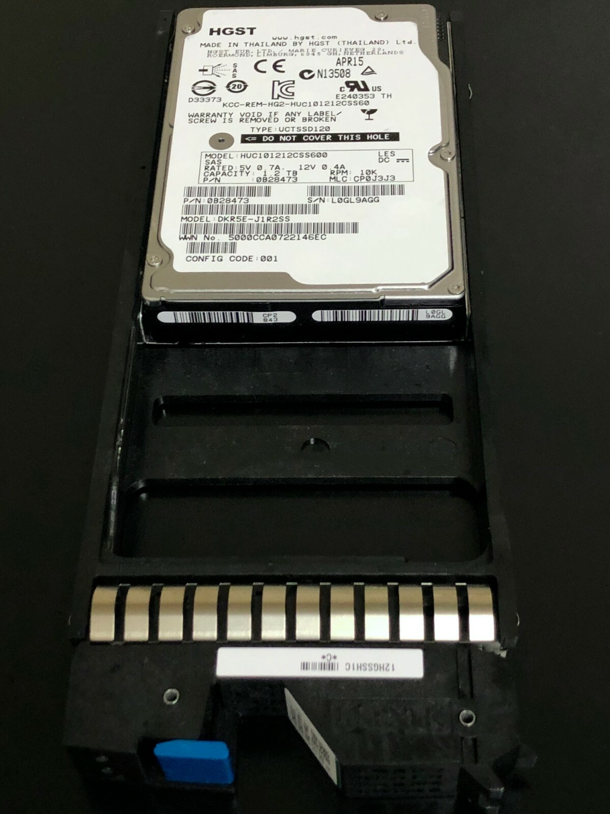 Hitachi 3282390-S, HUS-VM 1.2TB 10K Hard Drive