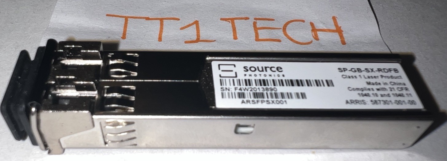 10x Source Photonics SP-GB-SX-RDFB SFP 1.25Gbps 770nm-860nm 550m MMF LC