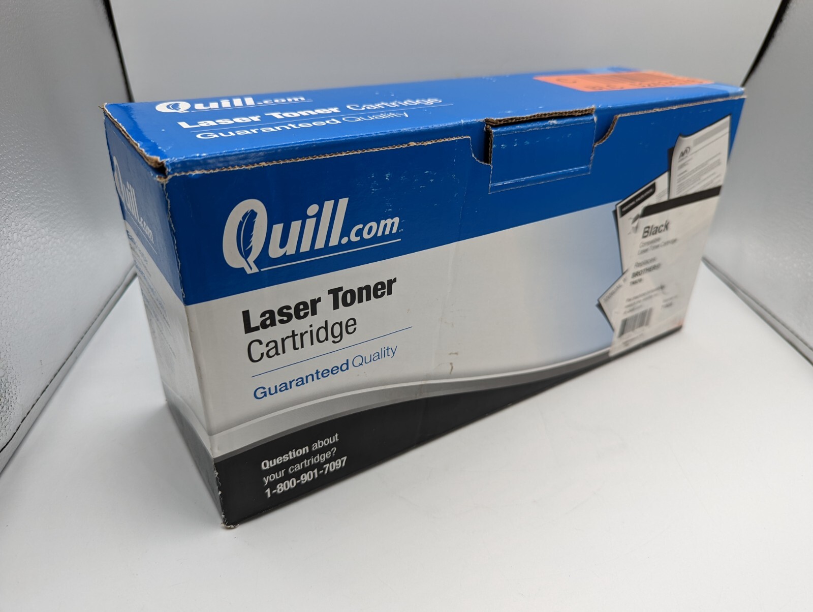 Quill Compatible with Brother TN570 High-Yield Black Laser Toner Cartridge NEW
