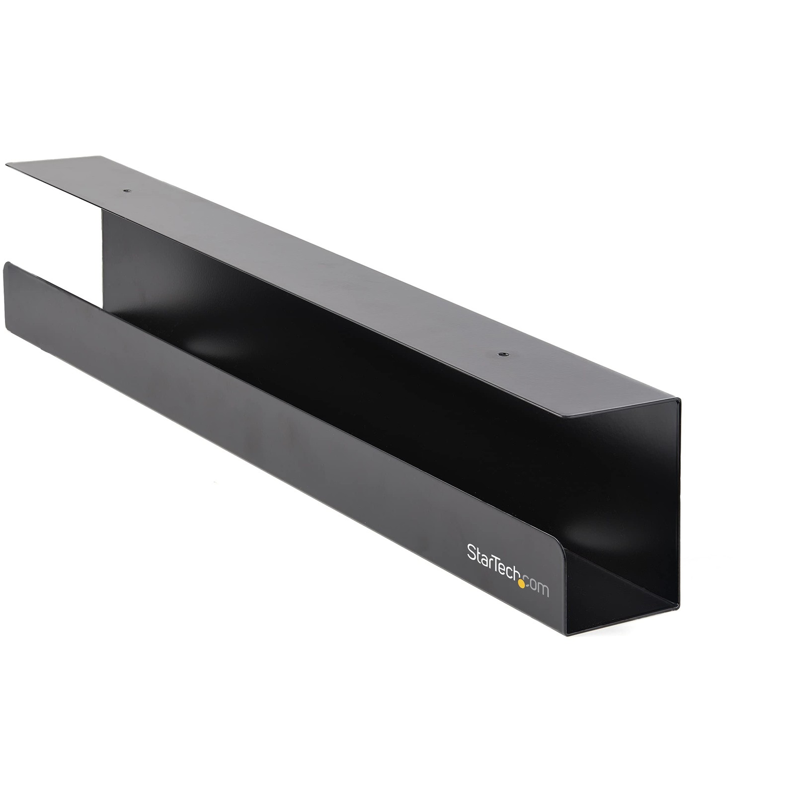 StarTech.com Under Desk Cable Management Tray - 3" x 23.60" x 4.50", Black 
