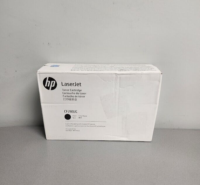 HP 80J CF280JC Same as CF280X Toner Cartridge Black Genuine M425DN M401a