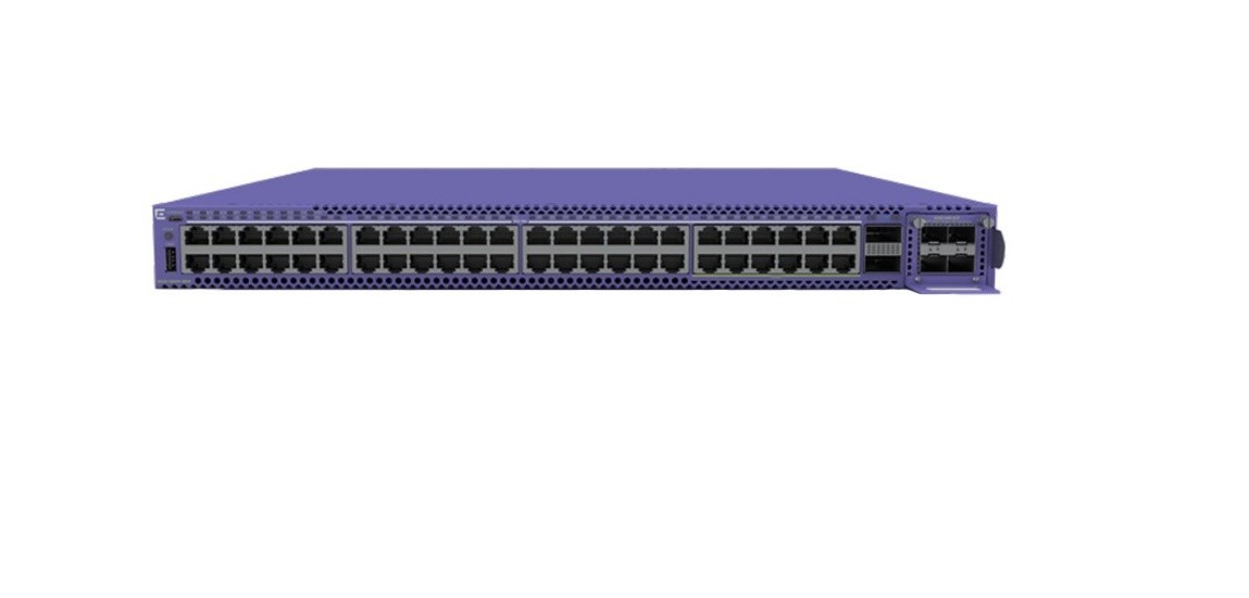 Extreme Networks 5520-48W 48-Ports Rack-Mount 1U PoE Switch No Power Supplies