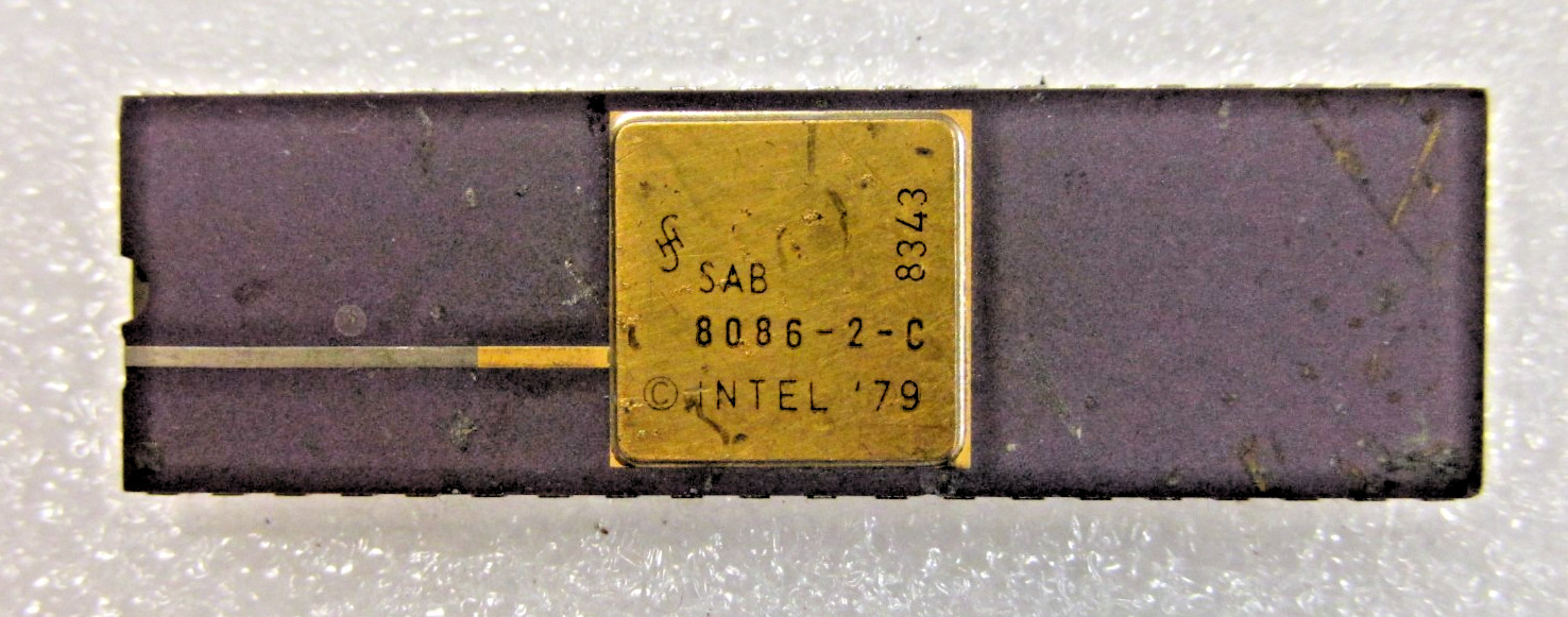 1- Siemens SAB 8086-2-C Vintage CPU- Untested