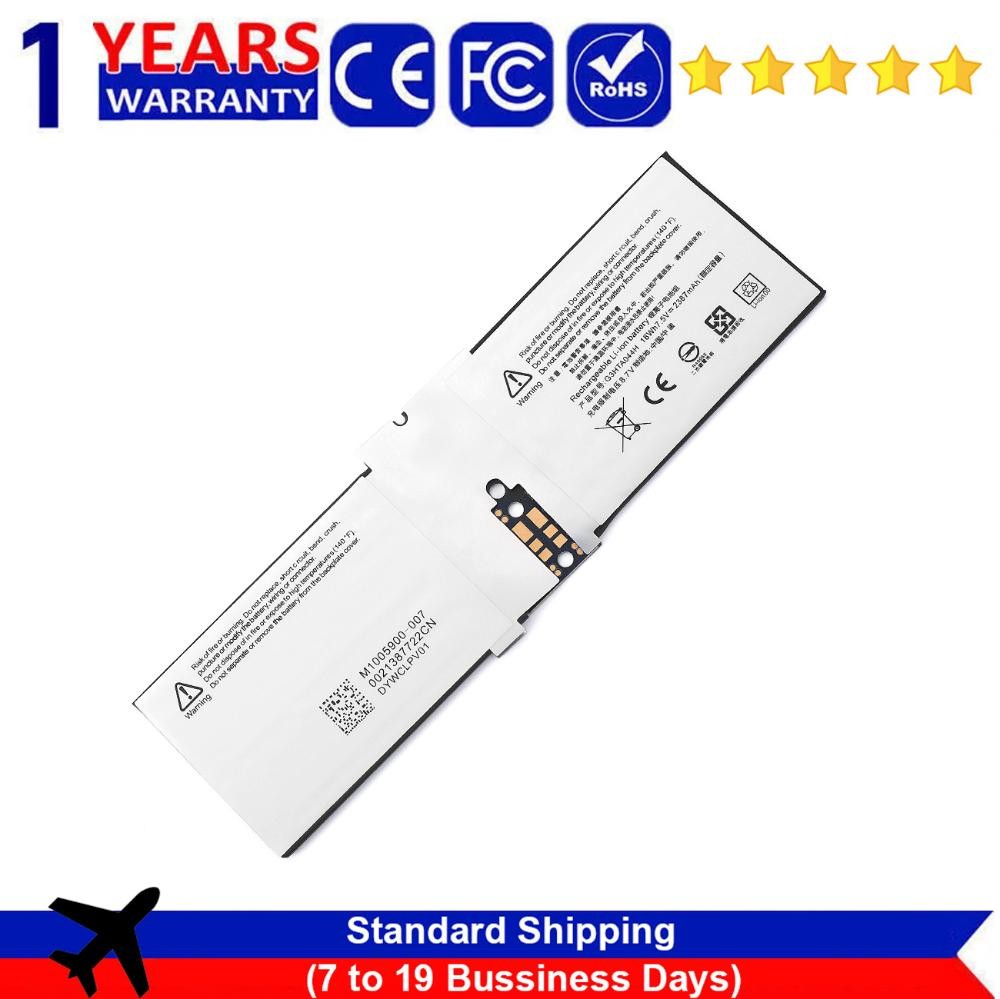 18Wh G3HTA044H Tablet Battery For Microsoft Surface Book 2 13.5" 1832 1834 1835
