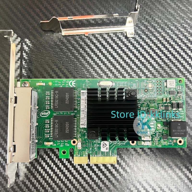 NEW Intel I350-T4V2  PCIe2.1x4 4-BASE-T RJ-45 Quad-Port I350T4V2BLK Network Card