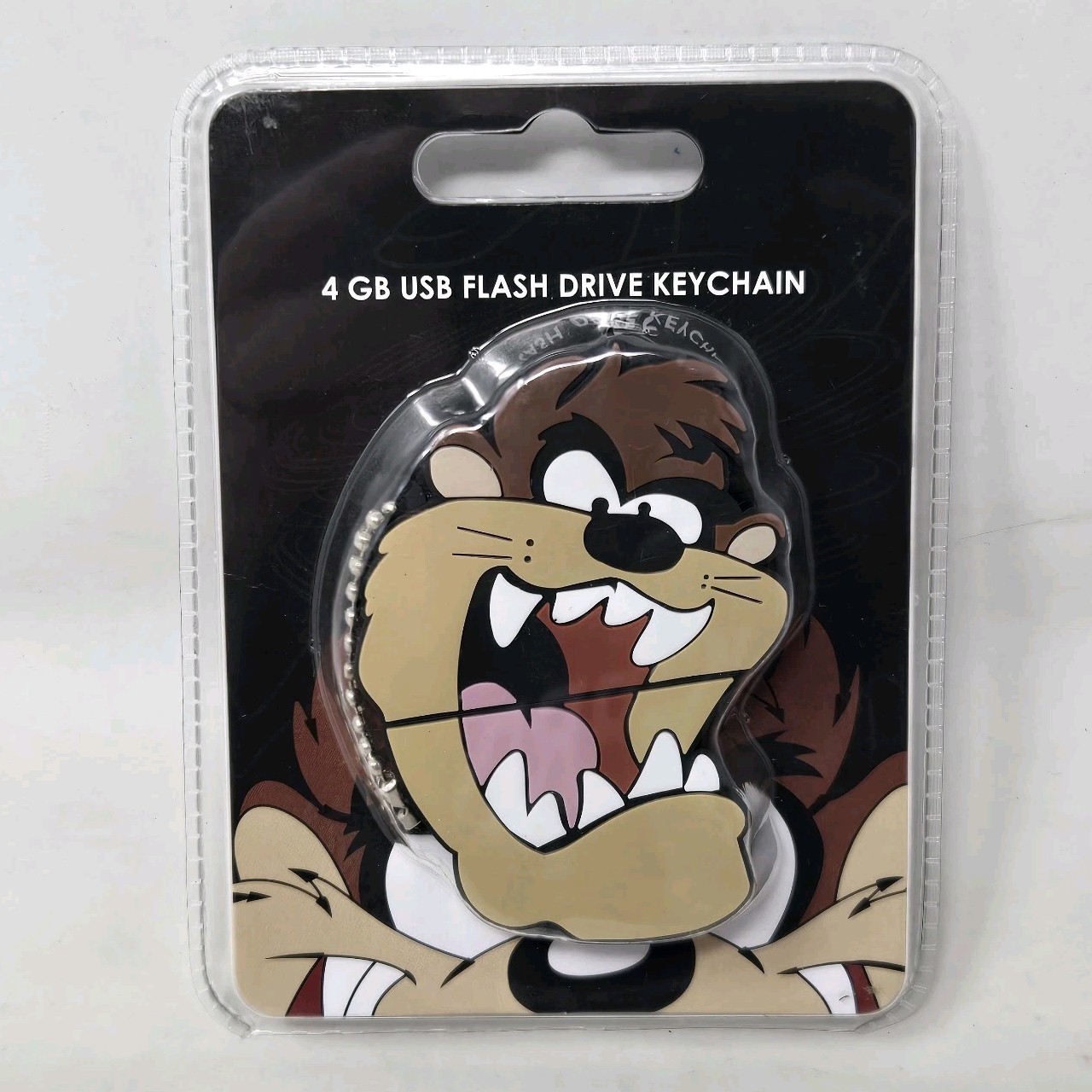 Tasmanian Devil Taz Flash Drive 4GB USB Thumb Drive Keychain Looney Tunes