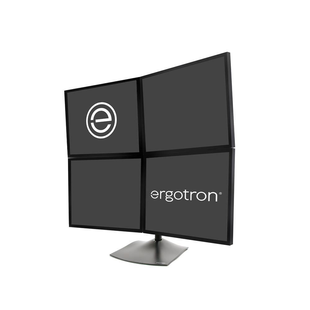 Ergotron DS100 Quad Monitor Desk Stand (33-324-200)