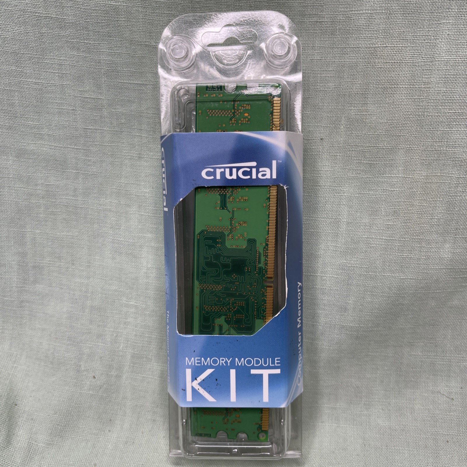 Crucial 1GB Kit 2x512MB DDR2 PC2-5300 667MHz Desktop RAM Hynix Memory 2 Pack