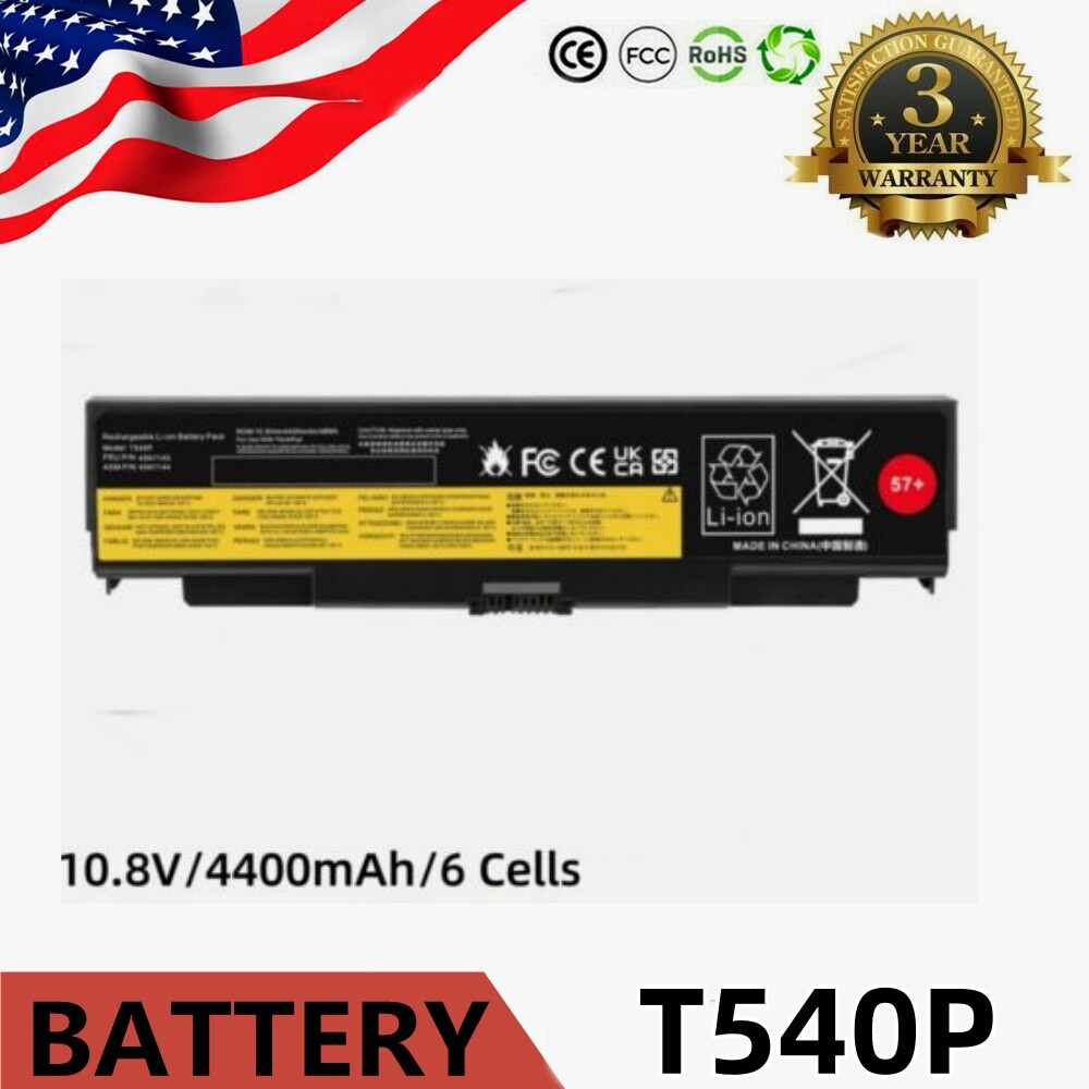For ThinkPad T440P T540P Battery 45N1152 45N1153 45N1162 45N1163 0C52863 57+