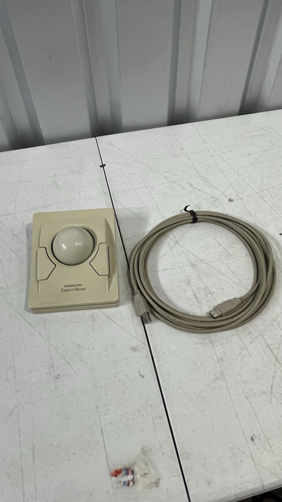 Vintage Kensington Expert Mouse 4.0 Trackball IBM PC w Cable Untested READ