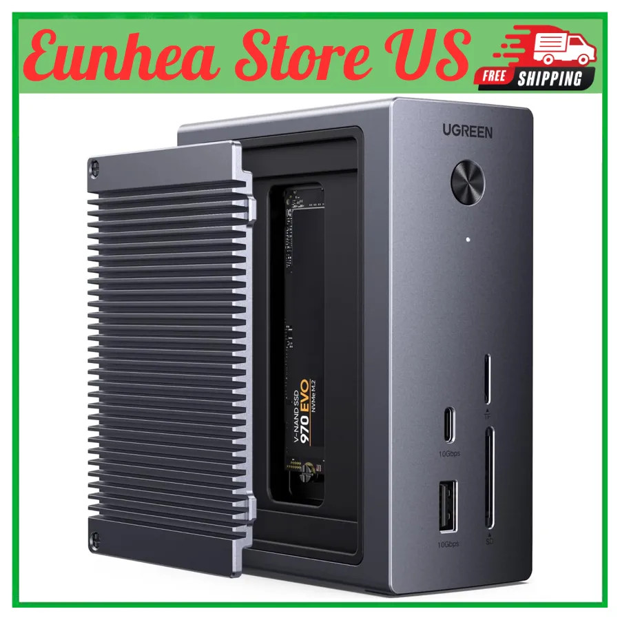 UGREEN Revodok 10-in-1 NVMe Docking Station 4K 60Hz HDMI USB-C Hub