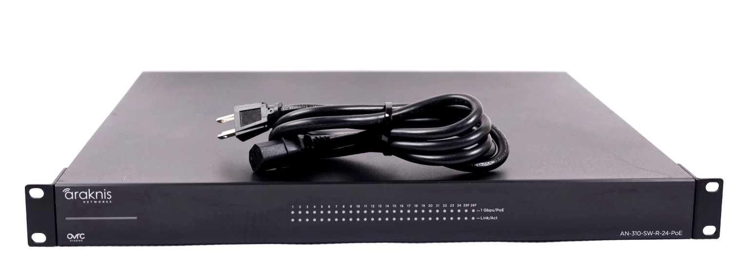 Araknis Networks L2 Gigabit Switch W PoE+ AN-310-SW-R-24-POE r594