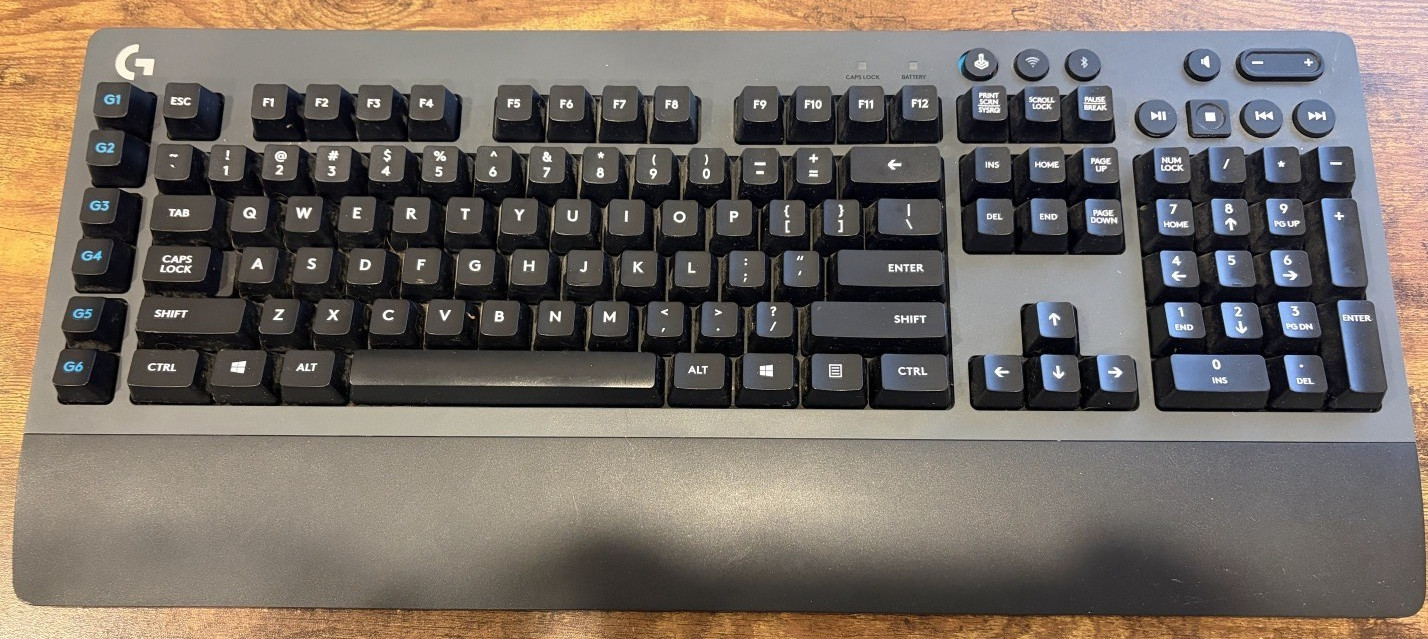 Logitech G613 Wireless Mechanical Gaming Keyboard LIGHTSPEED Bluetooth Tested