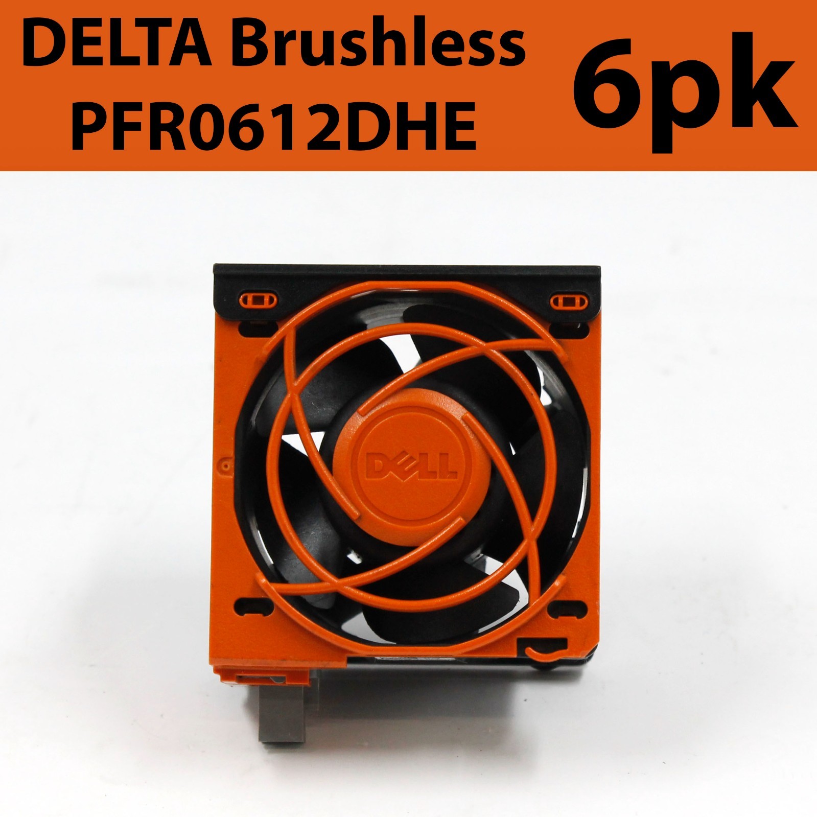 [6pk] DELL Delta DC Brushless PFR0612DHE 12V 2.0A For Dell SERVER  COOLING FAN