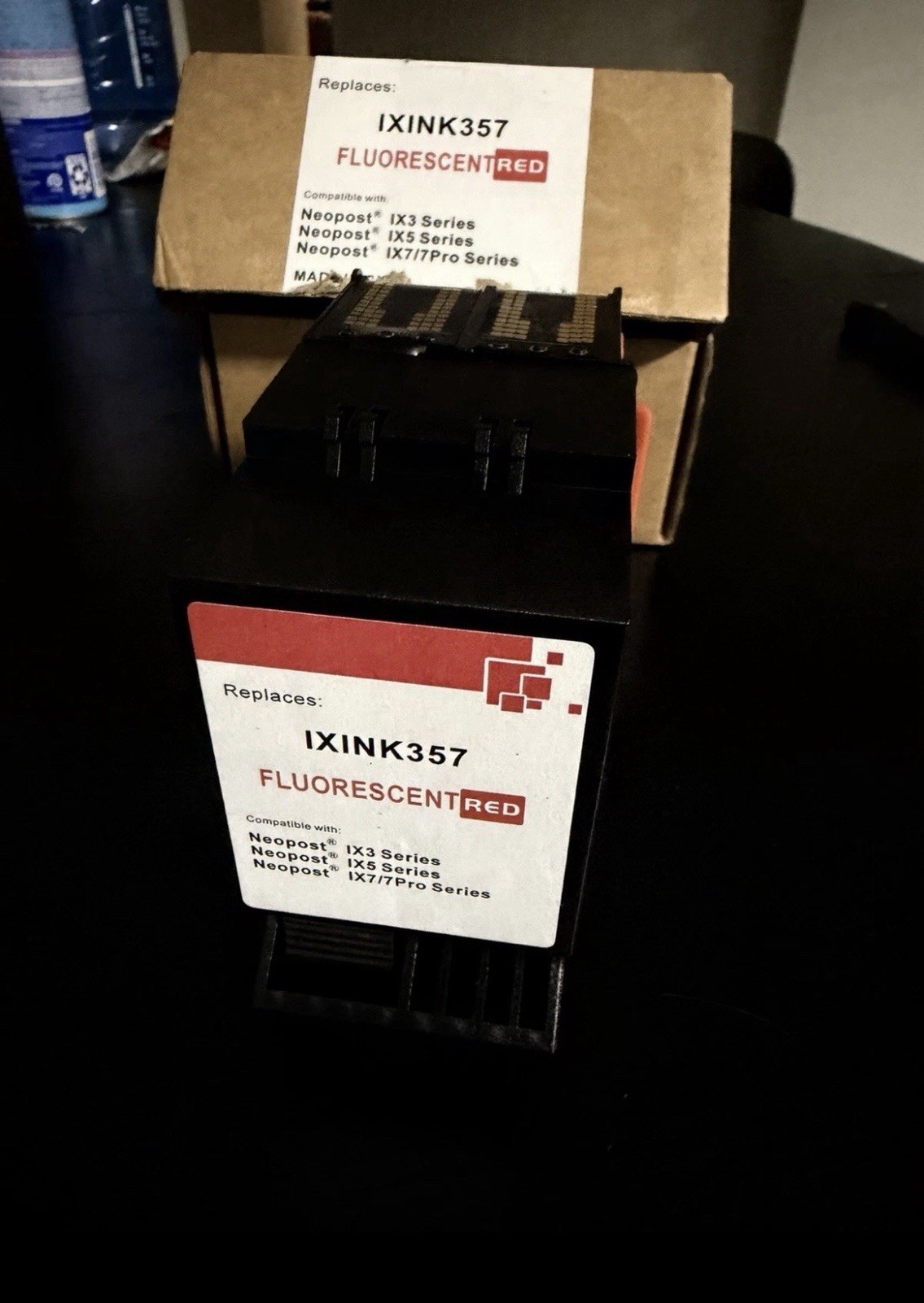 Neopost IXINK357 Compatible Inkjet Ink Cartridge Fluorescent Red IJ Series