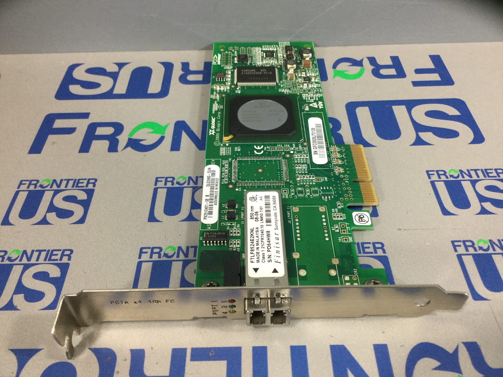 SUN Single Channel 4GB/sec FC HBA w./Full Height Bracket SG-XPCIE1FC-QF4(FH)