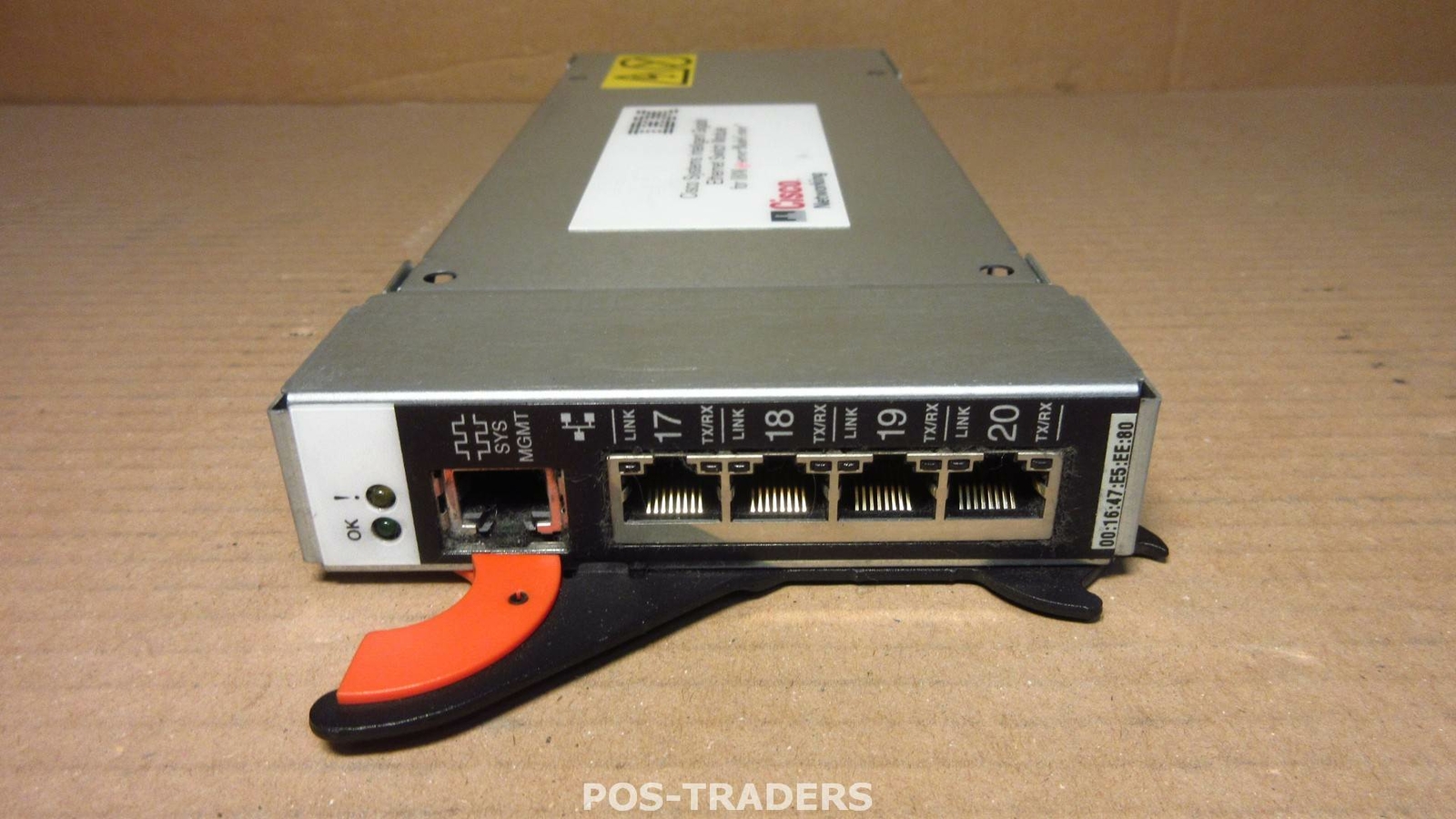 IBM 4-Port Gigabit Ethernet 13N2285 OS-CIGESM-18TT-EBU ROM IBM BLADECENTER H