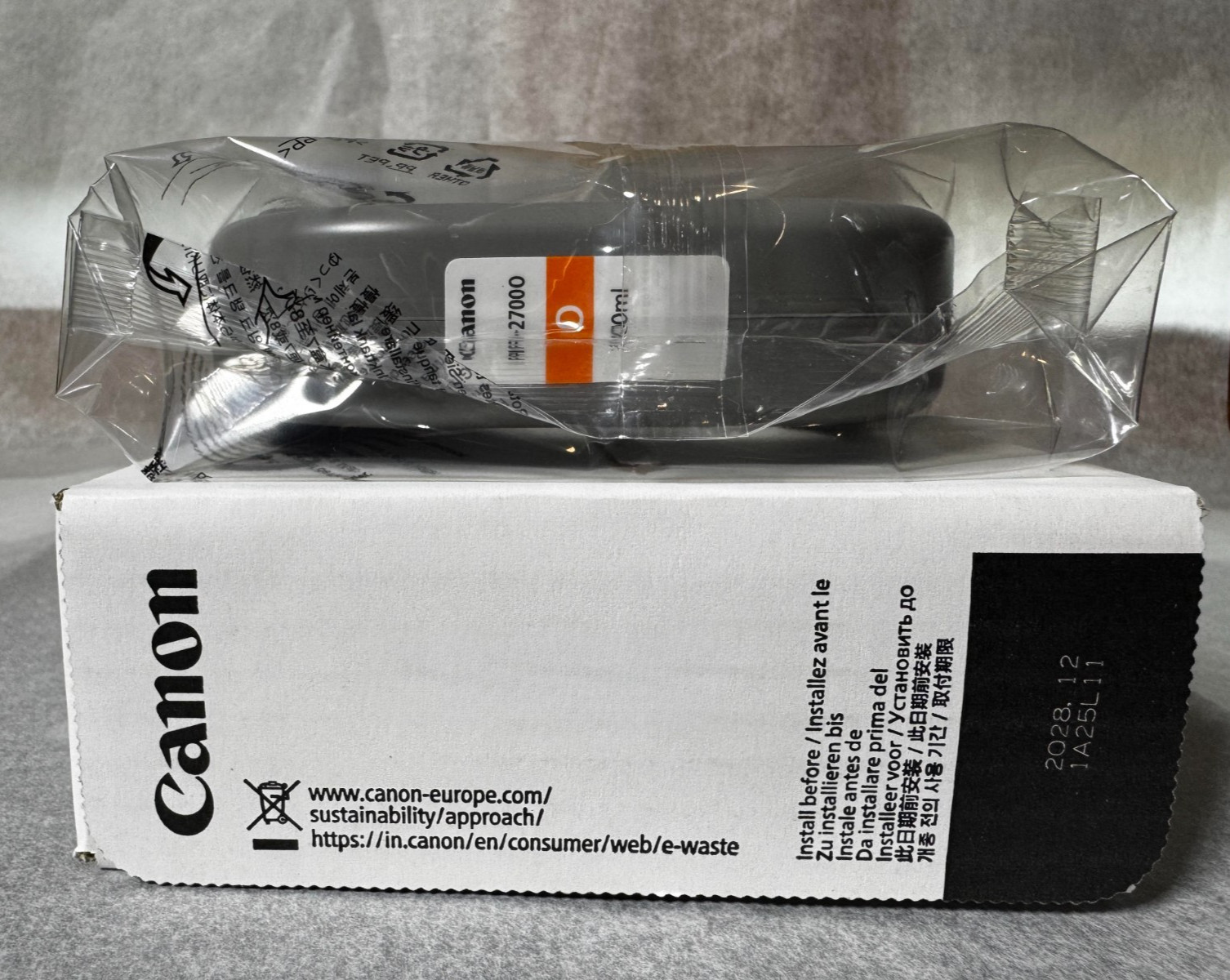 OPEN BOX GENUINE Canon PFI-2700O Orange 700ml - PRO/GP Series - OEM