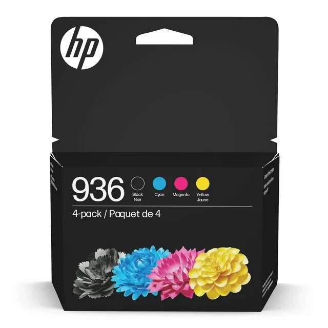 HP - 936 (4-Pack) Ink Cartridges - Exp JANUARY  2028