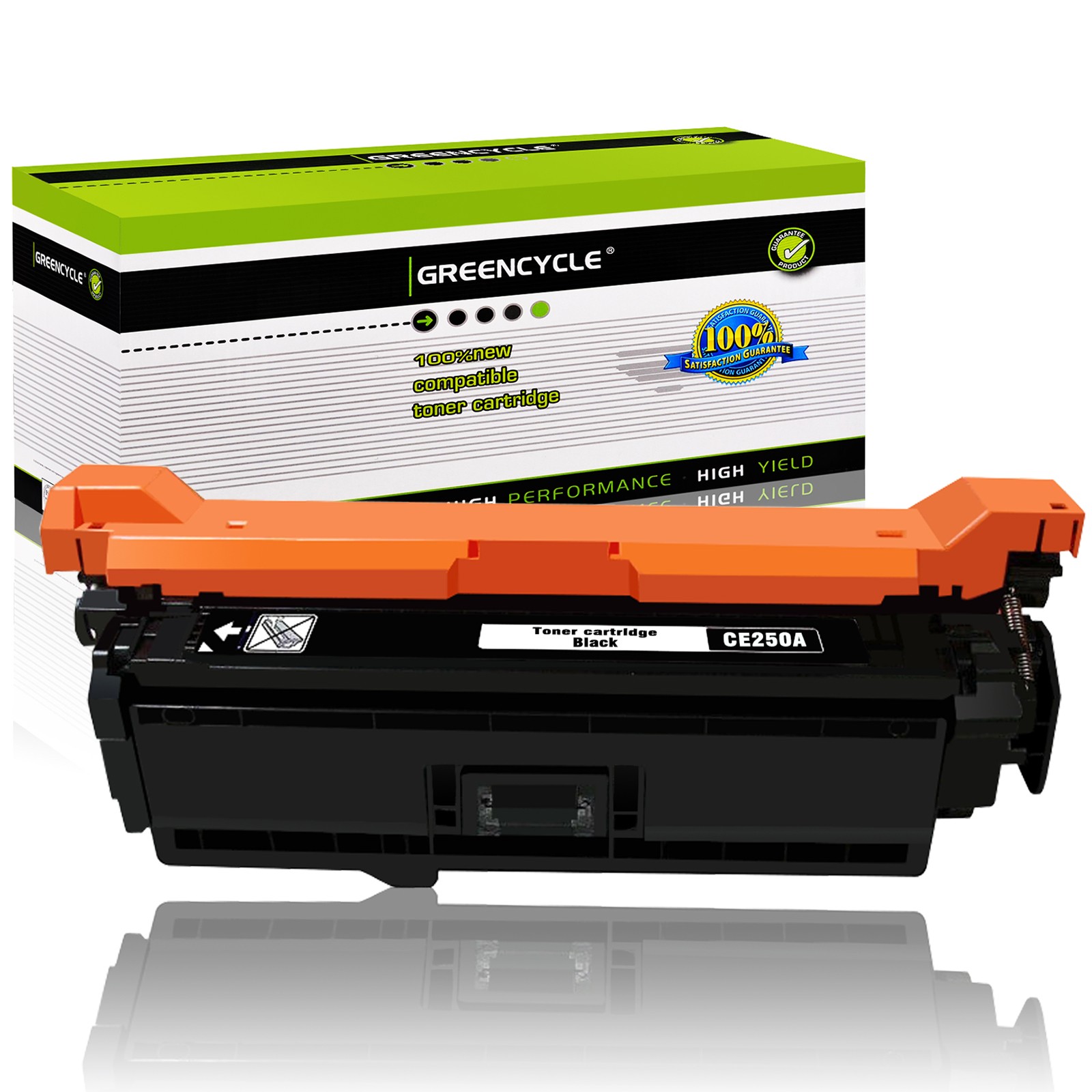 CE250A 504A BCYM Toner Sef For HP Color LaserJe CP3525 CP3525dn CP3525n CP3530