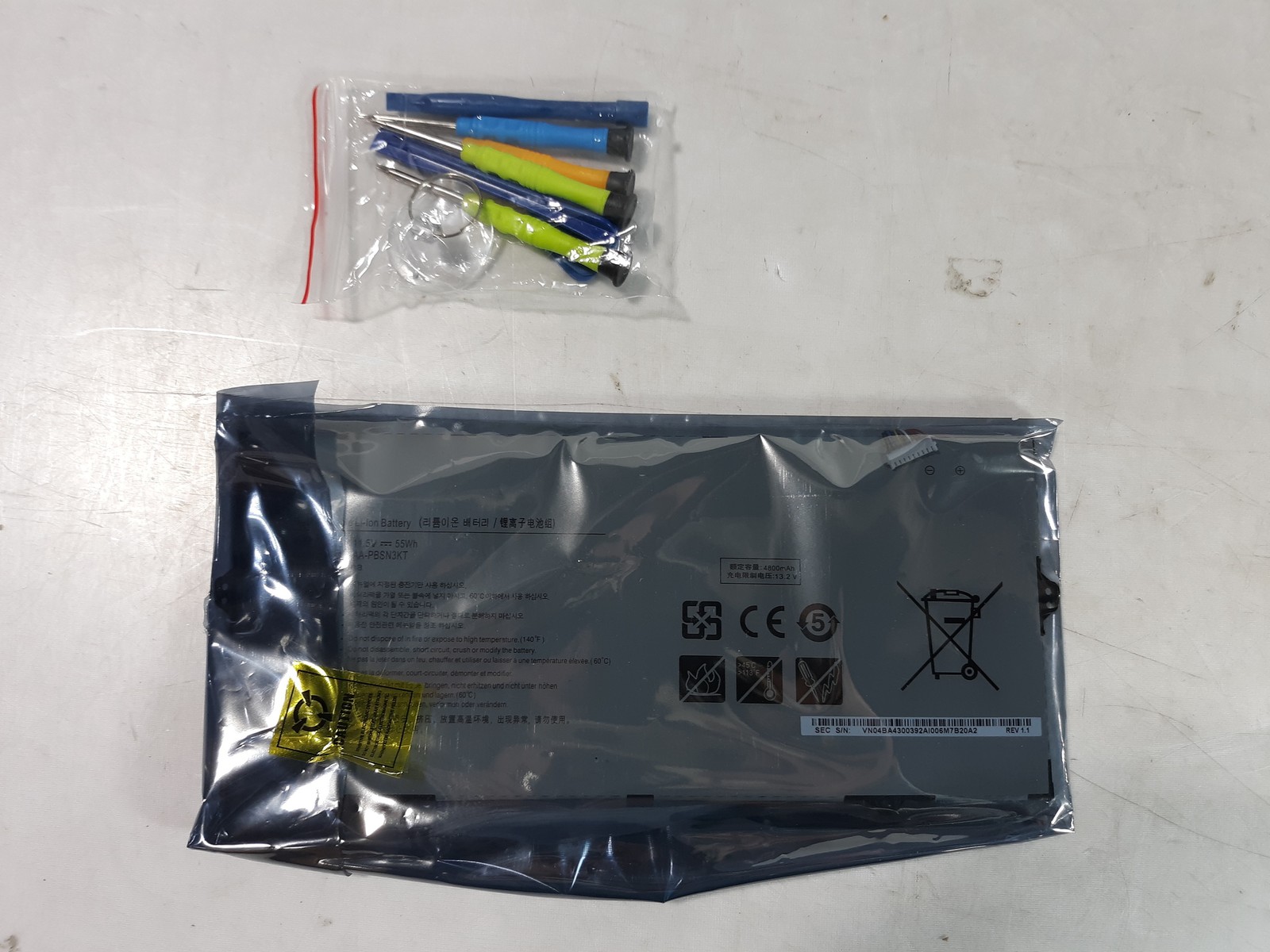 Karso AA-PBSN3KT Laptop Battery 11.5V 55Wh w/ Tool Kit