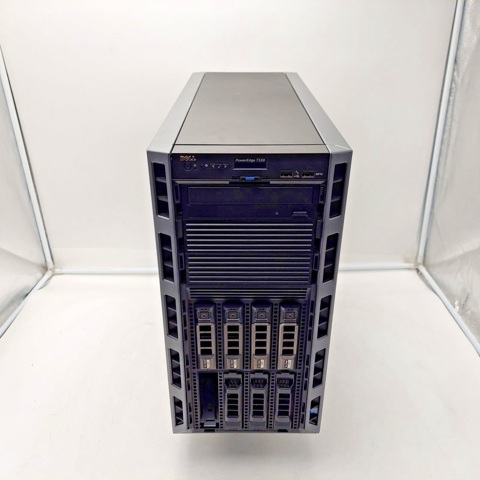 DELL POWEREDGE T330 Xeon E3-1220 v5 @3.00GHz 16GB (2x 8GB) 4x 300GB HDD
