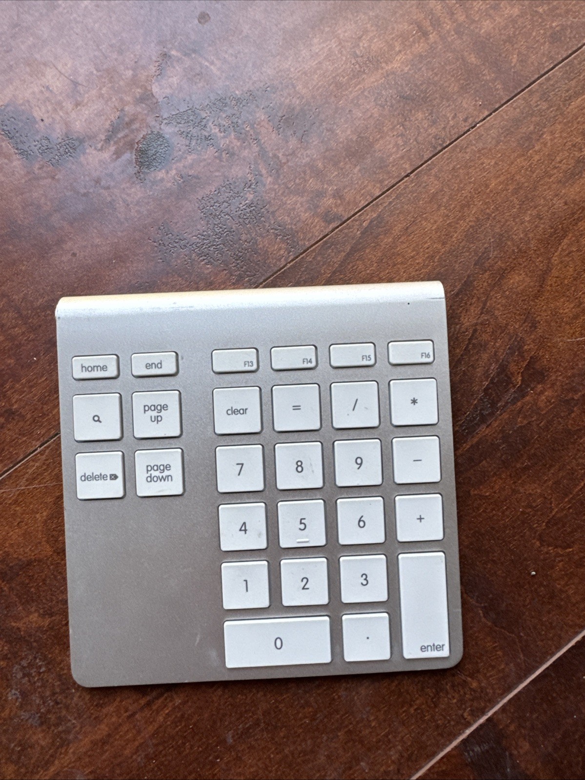 Belkin F8T067 Aluminum YourType Wireless Bluetooth Keypad Number Pad w/Batteries