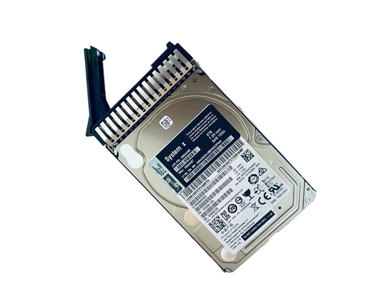 Lenovo 2TB 00NA496 00NA497 00NA500 2TB 7.2K 12Gbps SAS 2.5" G3HS HARD DRIVE