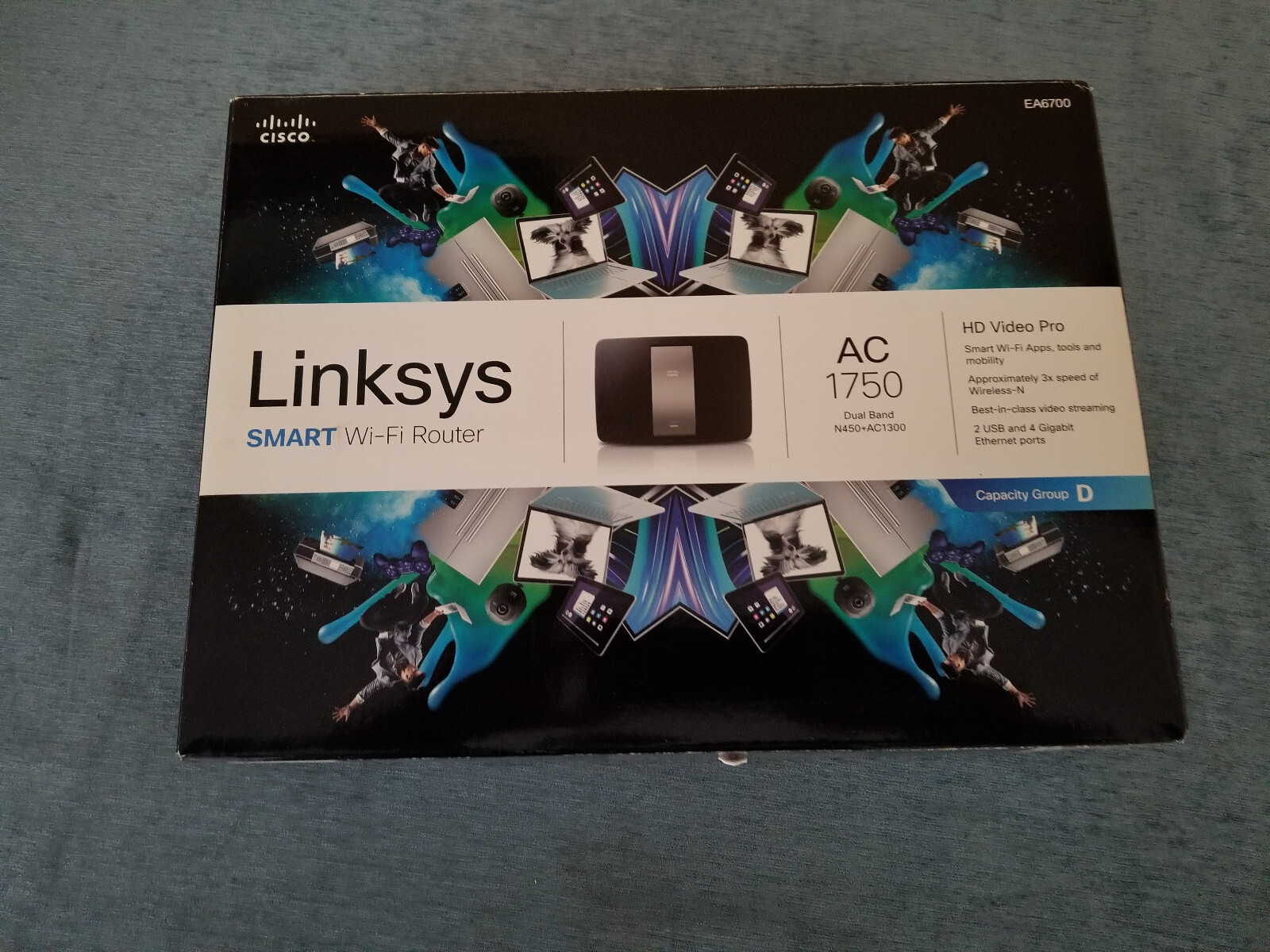 Cisco Linksys Smart WiFi Router EA6500 Dual Band AC1750