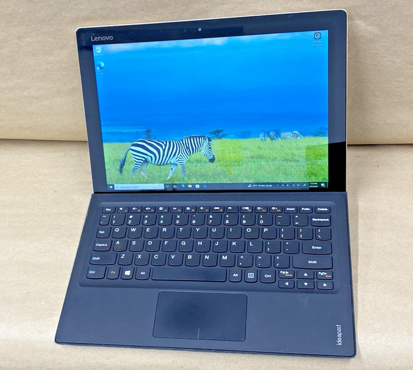 Lenovo 80QL - 12" 2160*1440 - m5-6y54 - 4GB - 128GB SSD - Windows 10 Pro
