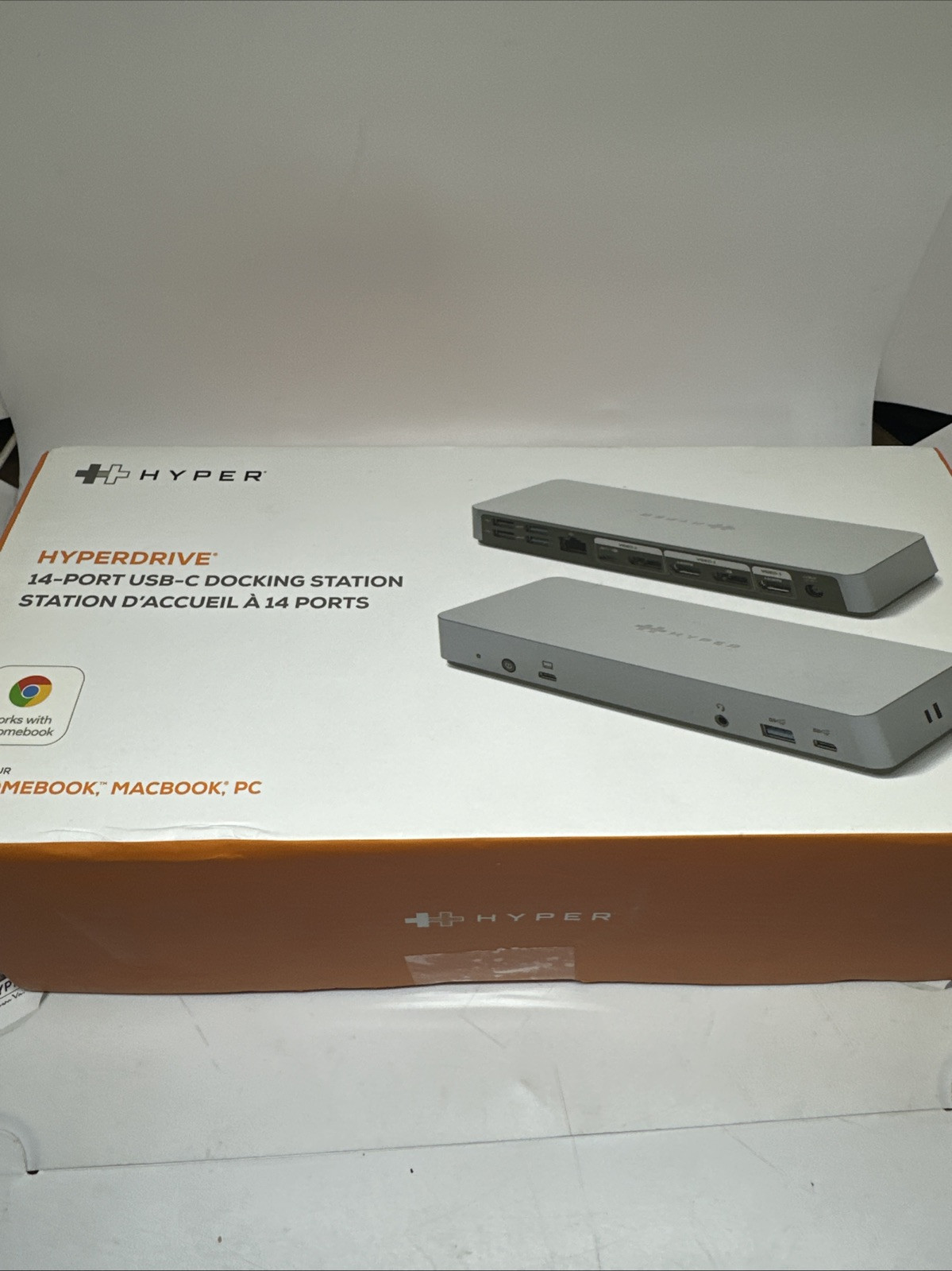 Docking station - Hyperdrive 14-Port Usb-C, For Chromebook, Macbook or PC Laptop