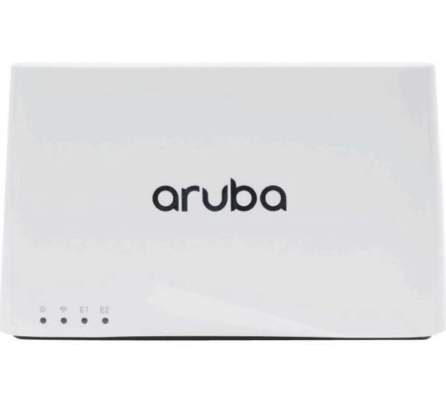 HPE Aruba AP-203RP JY722A Remote AP 802.11ac 2x2 Dual-Band PoE Out White New